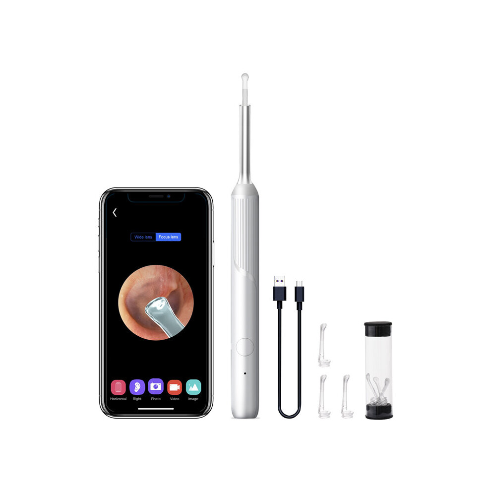 Wejoy High Precision Earpick Ear Sinocare Wax Pickers Smart Visual Ear Sticks Endoscope Mini Camera Otoscope Health Care Ear Cleaner