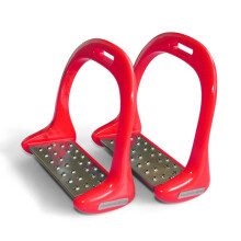1 Pair Stirrup Horse Riding Equipment Stainless Steel Alloy Aluminum Thickening Non-slip Equestrian For Horse Saddle Horse Pedal