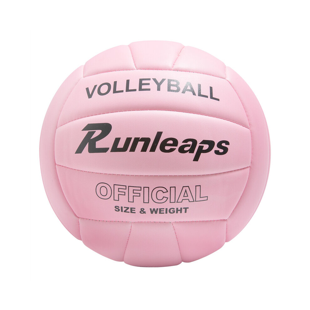 Runleaps Volleyball Official Size 5 Ball Waterproof Indoor Outdoor Volleyball for Men Women Youth Beach Game Gym Training Sports