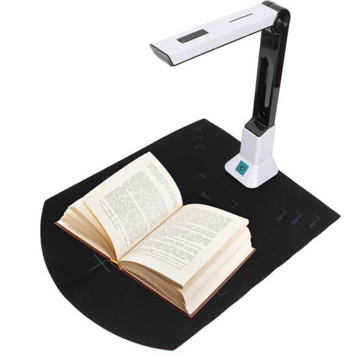 Document Camera 8 Million Pixels HD A4 Auto Focusing USB Document Camera Scanner for Scanning Files Notes Picture 2