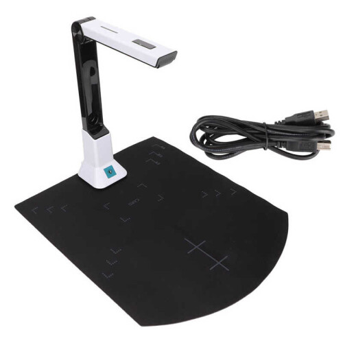 Document Camera 8 Million Pixels HD A4 Auto Focusing USB Document Camera Scanner for Scanning Files Notes Picture 1