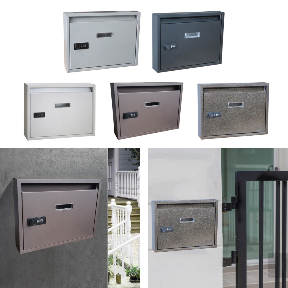 Wall Mailbox Mail Box Farmhouse Townhouse Hanging Post Letter Box Letters Envelope Office Home Townhouse Farmhouse 5063131349139