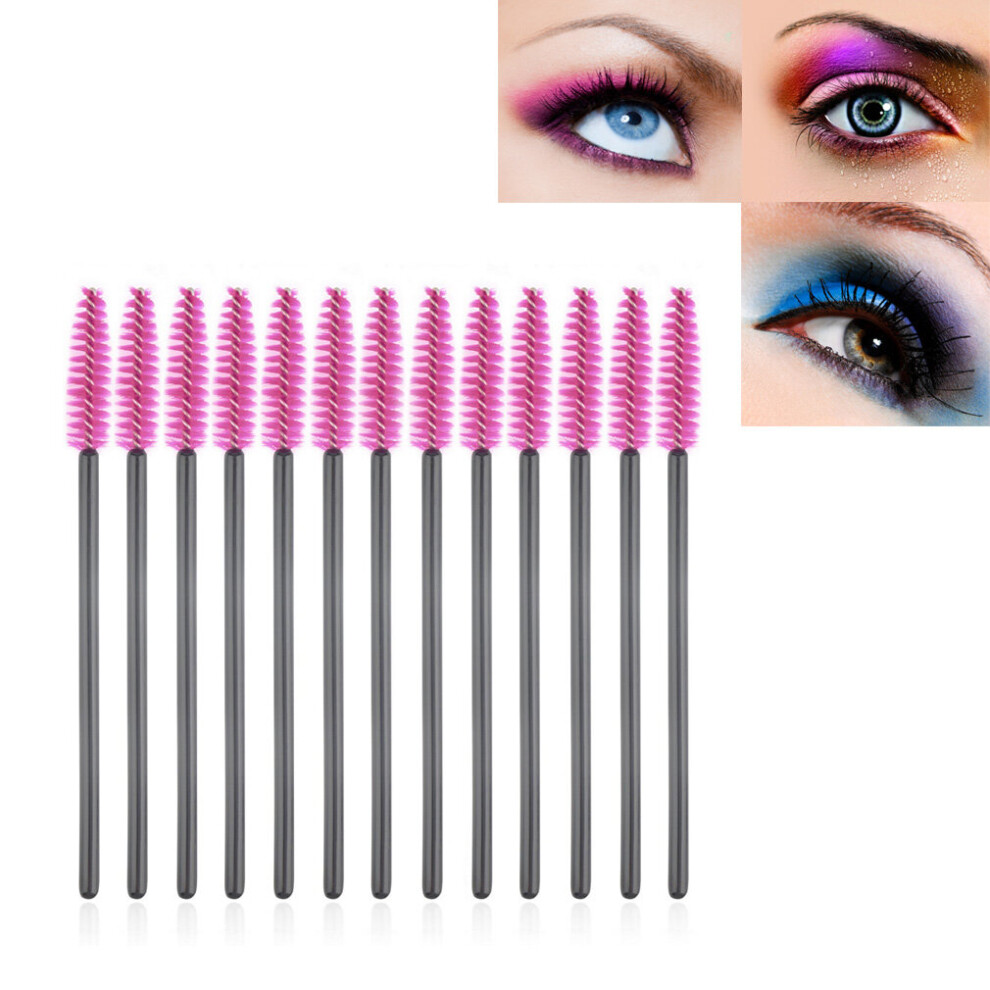 Wejoy 100 Pcs Disposable Eyelash Mini Brush Mascara Wand Applicator Spooler Makeup