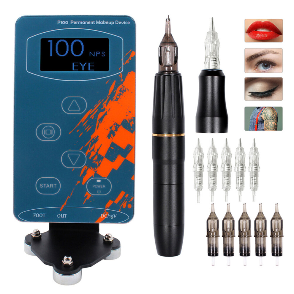 Wejoy Bmx Permanent Makeup Machine Dual Use Rotary Tattoo Machine Pen For Tattoo Eyeliner Lip Pmu Machine 2 Head