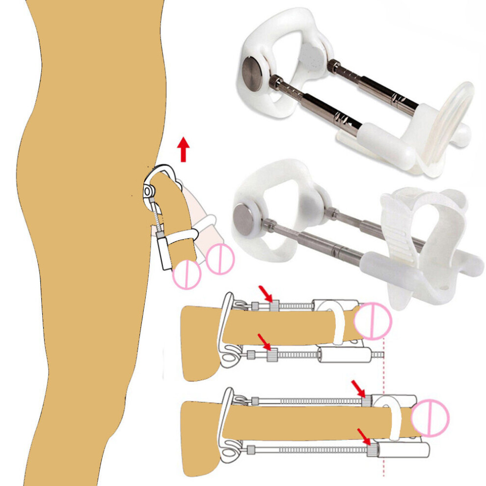 Male Penis Extender Enlargement System Enlarger Stretcher Enhancer