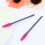 100 PCS Disposable Eyelash Mini Brush Mascara Wand Applicator Spooler Makeup 4