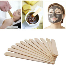 50/100PC Disposable Waxing Wooden Tongue Depressor Body Hair Removal Stick Tongue Depressor Wooden Spatulas Body Wax Waxing
