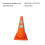 Reflective Cone 40Cm Warning Reflective Cone Traffic Movement Retractable Collapsible Convenient Storage 7