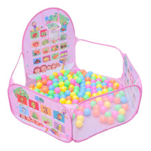 Ball Pool With Basket Children Toy Ocean Ball Pit Baby Playpen Tent Outdoor Toys For Children Ballenbak(have Not ball)