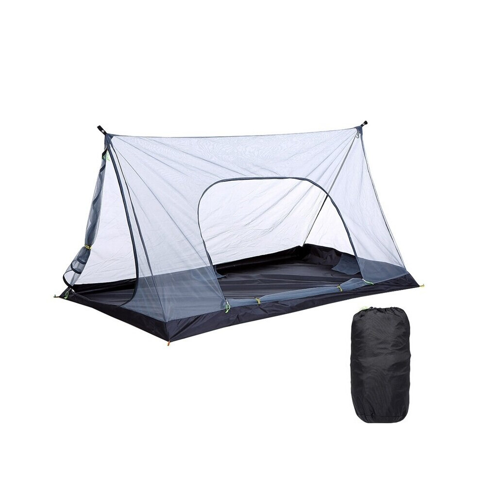 Camping Mosquito Net Tent Ultralight Summer Mesh Tent Portable Poleless Hanging Tent Camping Inner Tent For Hiking Trekking