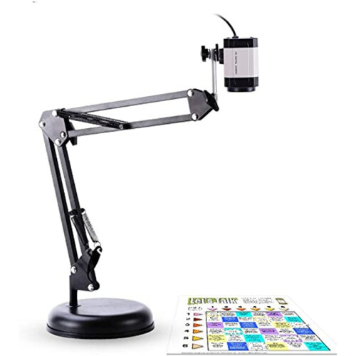 8MP Document Camera for Teachers,4K High Definition USB Portable Scanner,Multi-Languages OCR for Distance Education 1