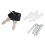 LOCKABLE SECURE POSTBOX LETTERBOX WALL MOUNTED STAINLESS MAIL POST LETTER BOX Model:Bronze 5