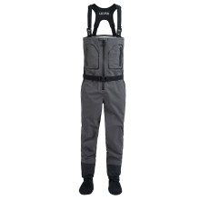 New Men's Fishing Chest High Quality Waders Waterproof Breathable One-piece Pants With Neoprene Socks For Enjoy Fishing WM2