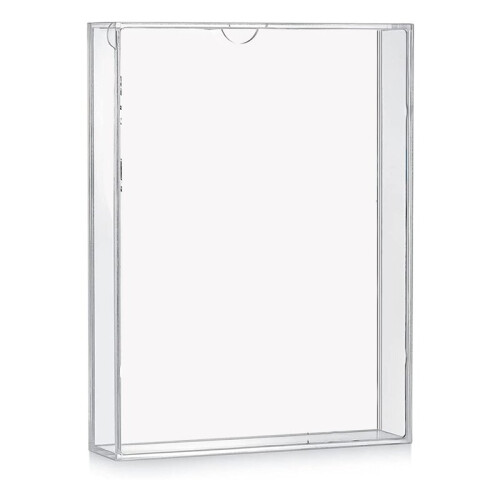 Shadow Box Frame Acrylic Photo Frame DIY Desktop Display Box All Transparent Storage Box 1
