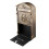 LOCKABLE SECURE POSTBOX LETTERBOX WALL MOUNTED STAINLESS MAIL POST LETTER BOX Model:Bronze 7