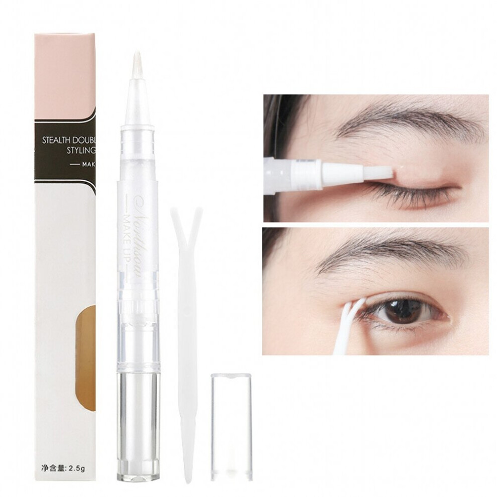 Wejoy Cream Double Eyelids Invisible Waterproof Glue No Stimulation Traceless Sweatproof Dual Eyelid Tape Eyes Shaping Tools