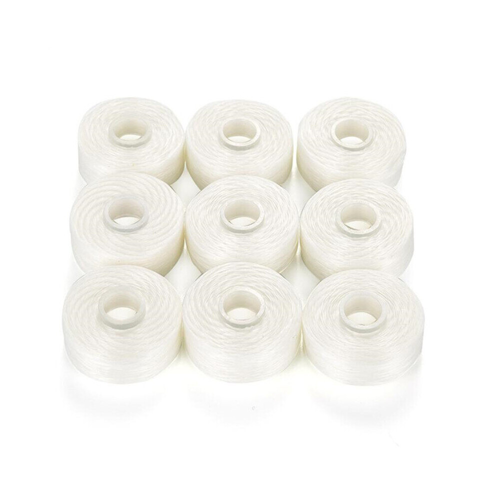 Wejoy 9Rolls/Pack Dental Flosser Built-In Spool Wax Mint Flavored Europe Replacement Flat Wire Dental Floss