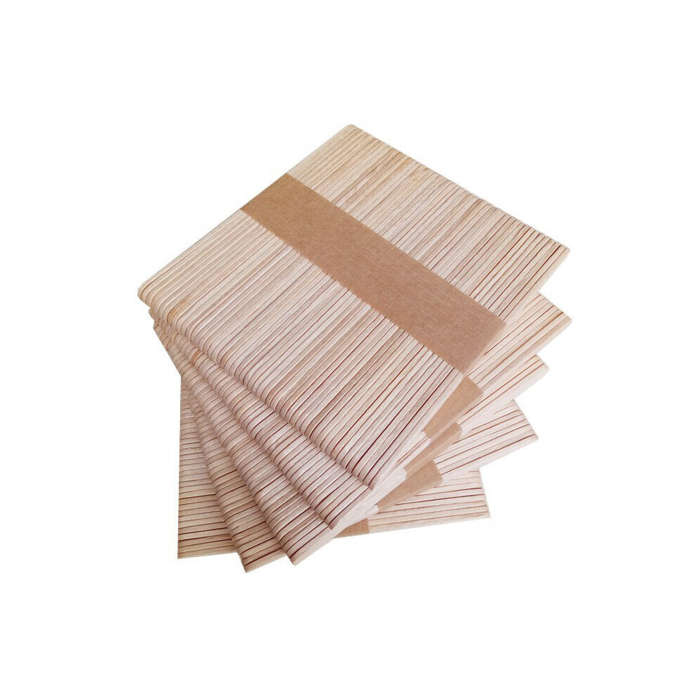 Wejoy 50/100Pcs Woman Wooden Body Hair Removal Sticks Wax Waxing Disposable Sticks Beauty Toiletry Kits Wood Tongue Depressor Spatula