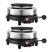 Portable Electric Hot Burner Heating Furnace 5 Level Temperature Single Hob Electric Heating Plate for Water Dorm Office Home