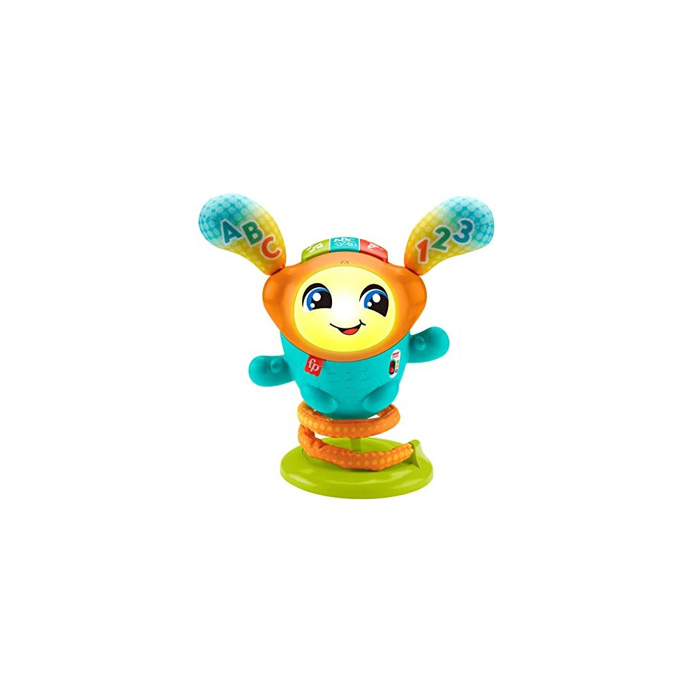 Fisher-Price Dj Bouncin Beats, Interactive Musical Learning Toy With Lights And Bouncing Action For Babies And Toddlers