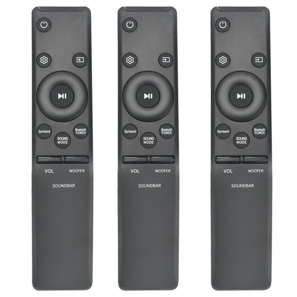 3X Ah59-02758A Replace Remote Fit For Samsung Soundbar Hw-M450 Hw-M4500 Hw-M4501 Hw-M550 Hw-M430 Hw-M360 Hw-M370 4761643005291