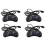 4 Pcs Game Controller for SEGA Genesis for 16 Bit Handle Controller 6 Button Gamepad for SEGA MD Game Accessories Black 1