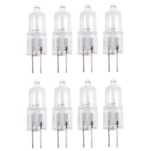 12V 20W 2 Pin G4 Base Halogen Light Bulb 8 Pieces Warm White