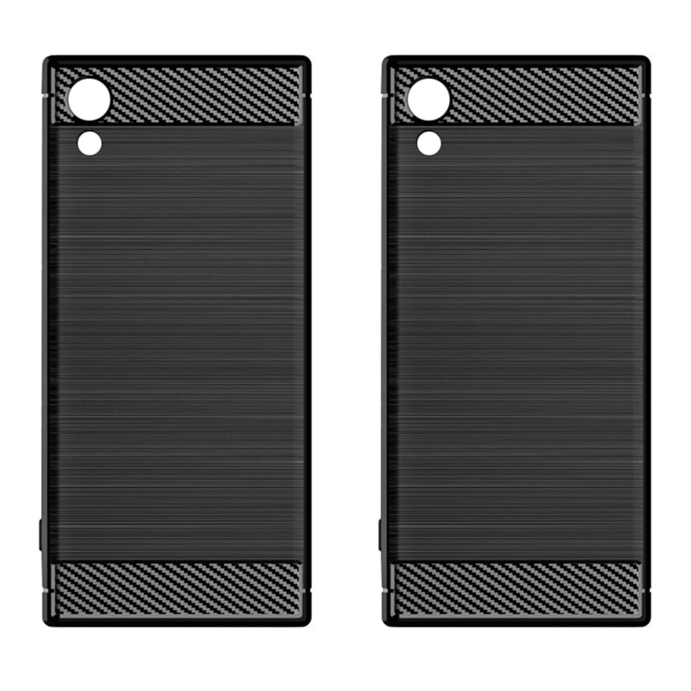 2X for Sony Xperia XA1 Case Silicone Protective Sleeve Anti-Drop Drawing Protective Soft Shell Anti-Drop Phone Case