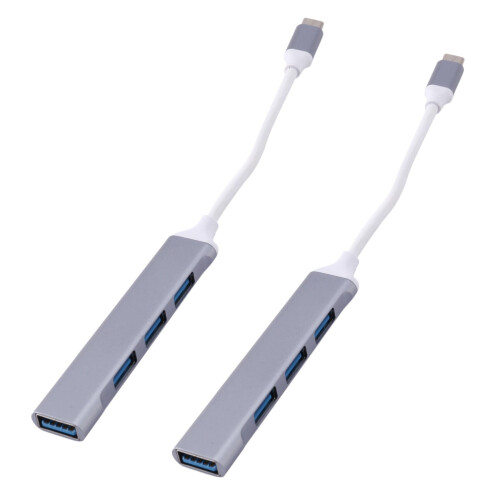 2X USB C HUB USB 3.0 HUB Type C USB Splitter USB-C 3.1 Multi Port Dock Adapter for Macbook Pro Air IMac PC Computer