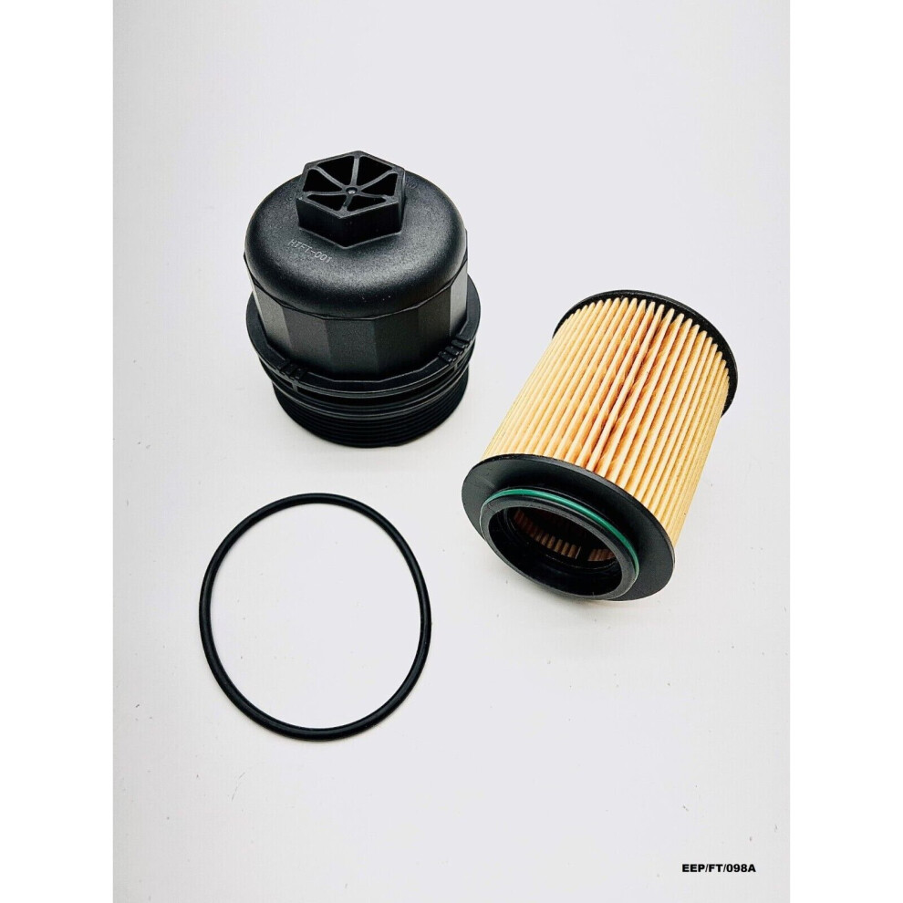 Oil Filter & Cap for FIAT PUNTO (199_) 1.3/1.6D Multijet 2009+ EEP/FT/098A-image-OPC-PBNY99G-NEW