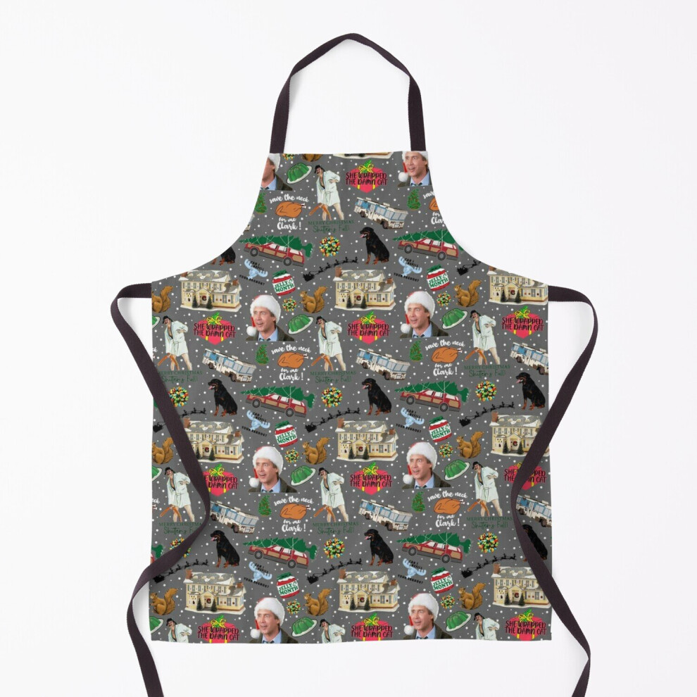 National Lampoons Christmas Vacation Grill Aprons for Kitchen BBQ Chef