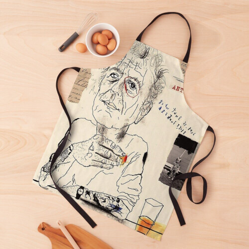 Anthony Bourdain Drinking Grill Aprons for Kitchen BBQ Chef 2