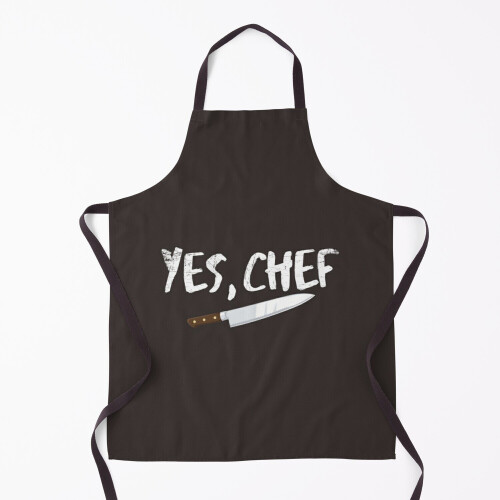 Yes Chef Chef Chef Grill Aprons for Kitchen BBQ Chef
