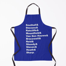 Everton League Title Team 1987 Grill Aprons for Kitchen BBQ Chef