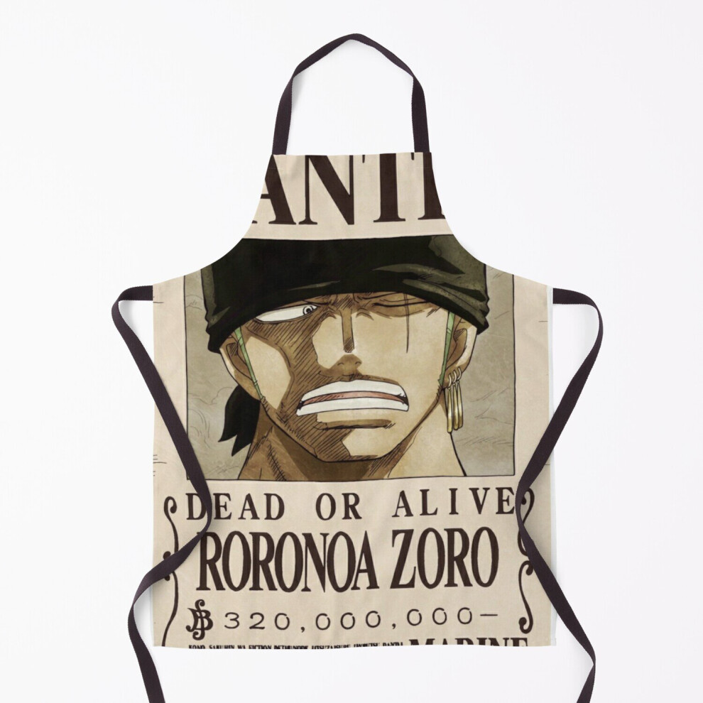 Famgem Zoro Wanted Grill Aprons For Kitchen Bbq Chef