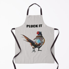 PLUCK IT Pheasant humour Grill Aprons for Kitchen BBQ Chef