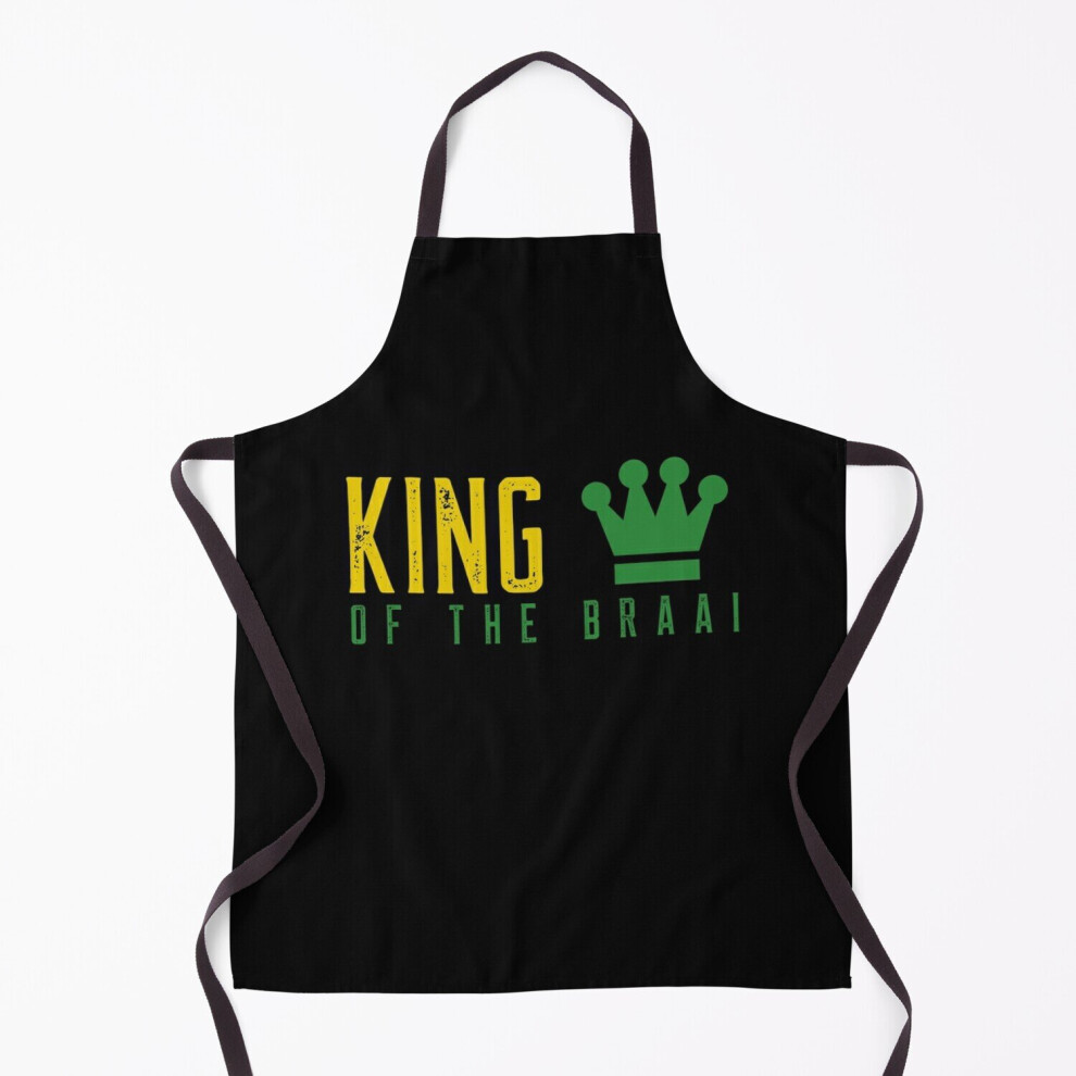 Famgem South African - King Of The Braai Grill Aprons For Kitchen Bbq Chef