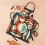 Retro Eames Era Pisces Grill Aprons for Kitchen BBQ Chef 3