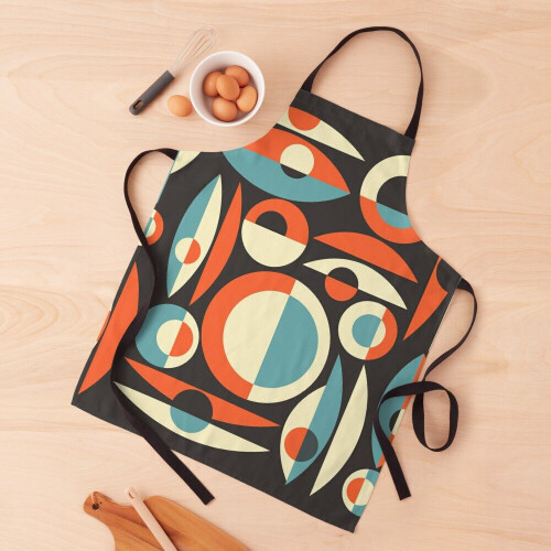 Retro Eames Era Pisces Grill Aprons for Kitchen BBQ Chef 2