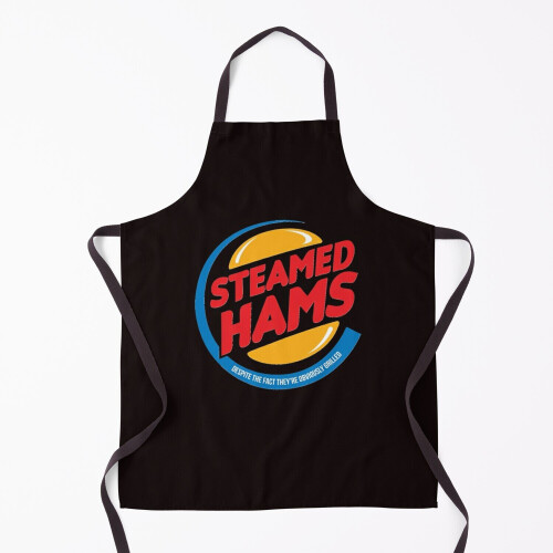 Steamed Hams Grill Aprons for Kitchen BBQ Chef