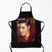 Elvis Presley Illustration Les Grill Aprons for Kitchen BBQ Chef