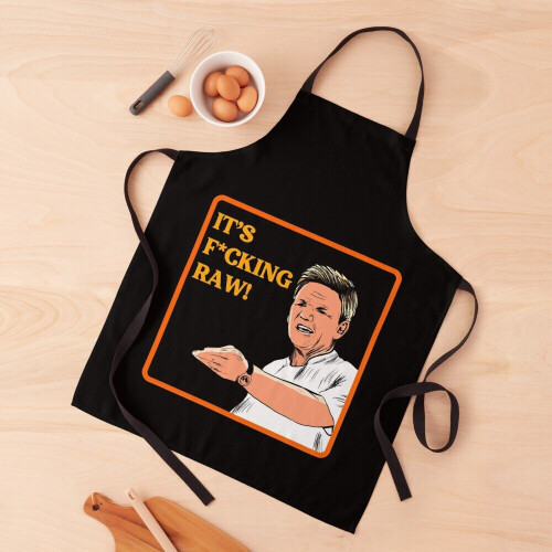 ITS RAW! GORDON RAMSEY, Retro Grill Aprons for Kitchen BBQ Chef 2