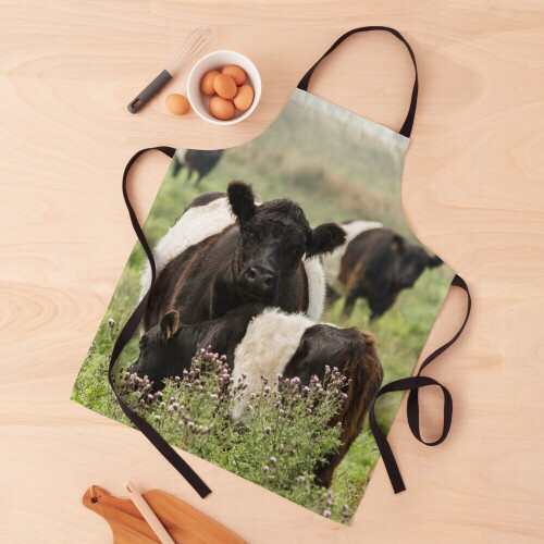 Belted Galloway Cows Grill Aprons for Kitchen BBQ Chef 2