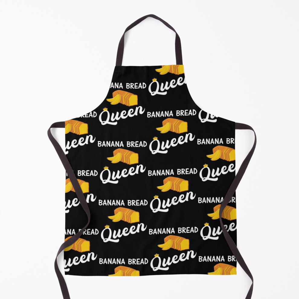 Famgem Funny Baking Banana Bread Queen Grill Aprons For Kitchen Bbq Chef