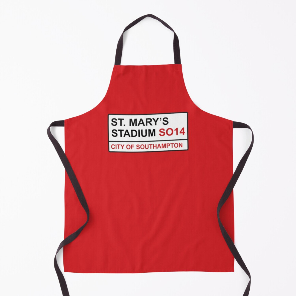 Southampton Football Team St. Marys Stadium Street Sign Grill Aprons for Kitchen BBQ Chef