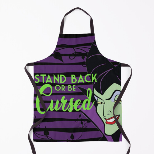 Villains with Horns Stand Back Or Be Cursed Design V2 Grill Aprons for ...