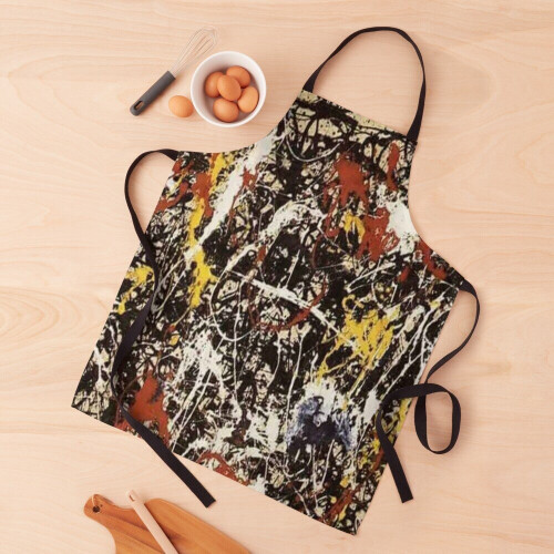 Jackson Pollock art Grill Aprons for Kitchen BBQ Chef 2