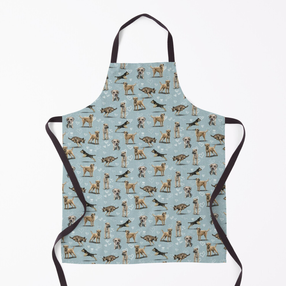 The Border Terrier Grill Aprons for Kitchen BBQ Chef