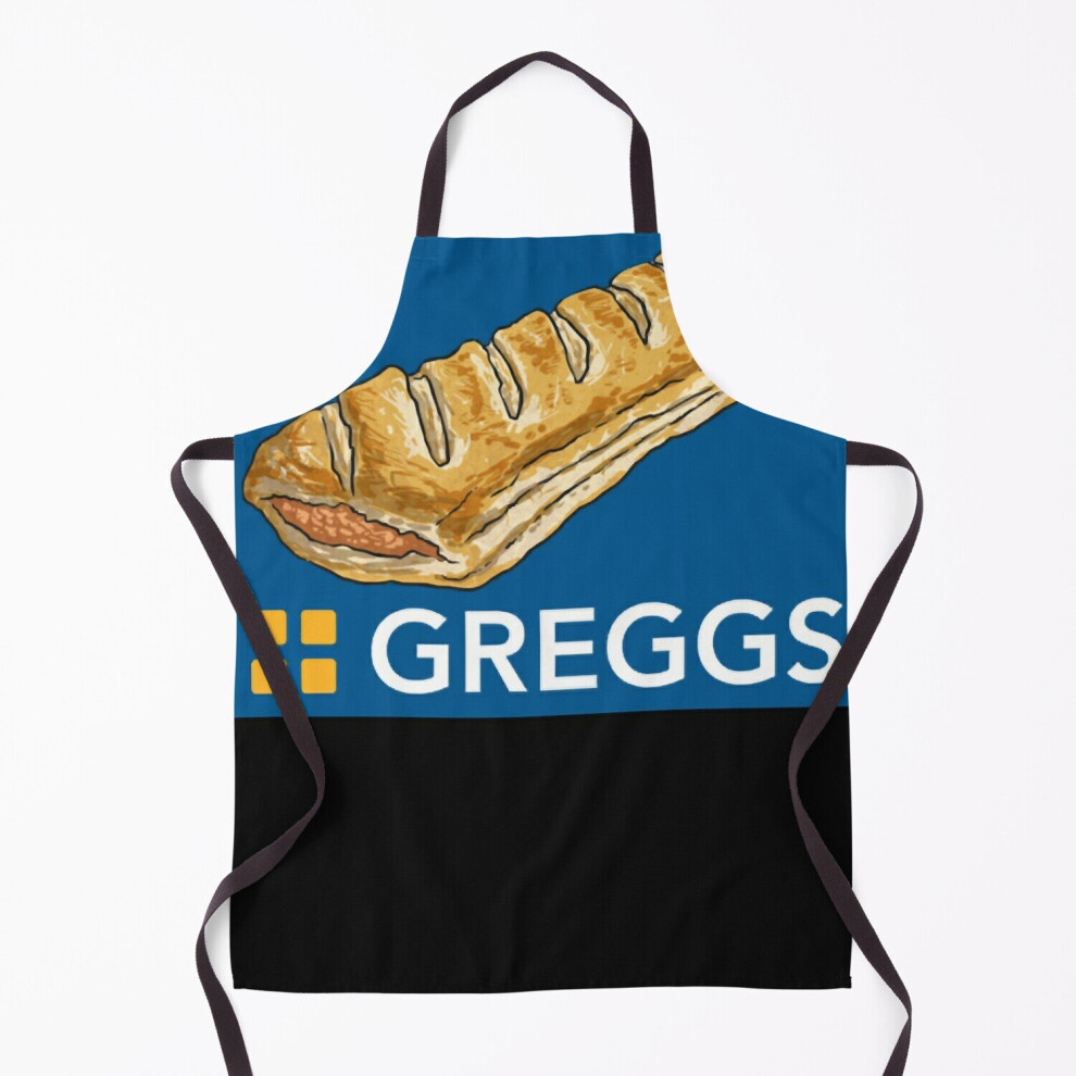 GREGGS logo with Sausage Roll Grill Aprons for Kitchen BBQ Chef