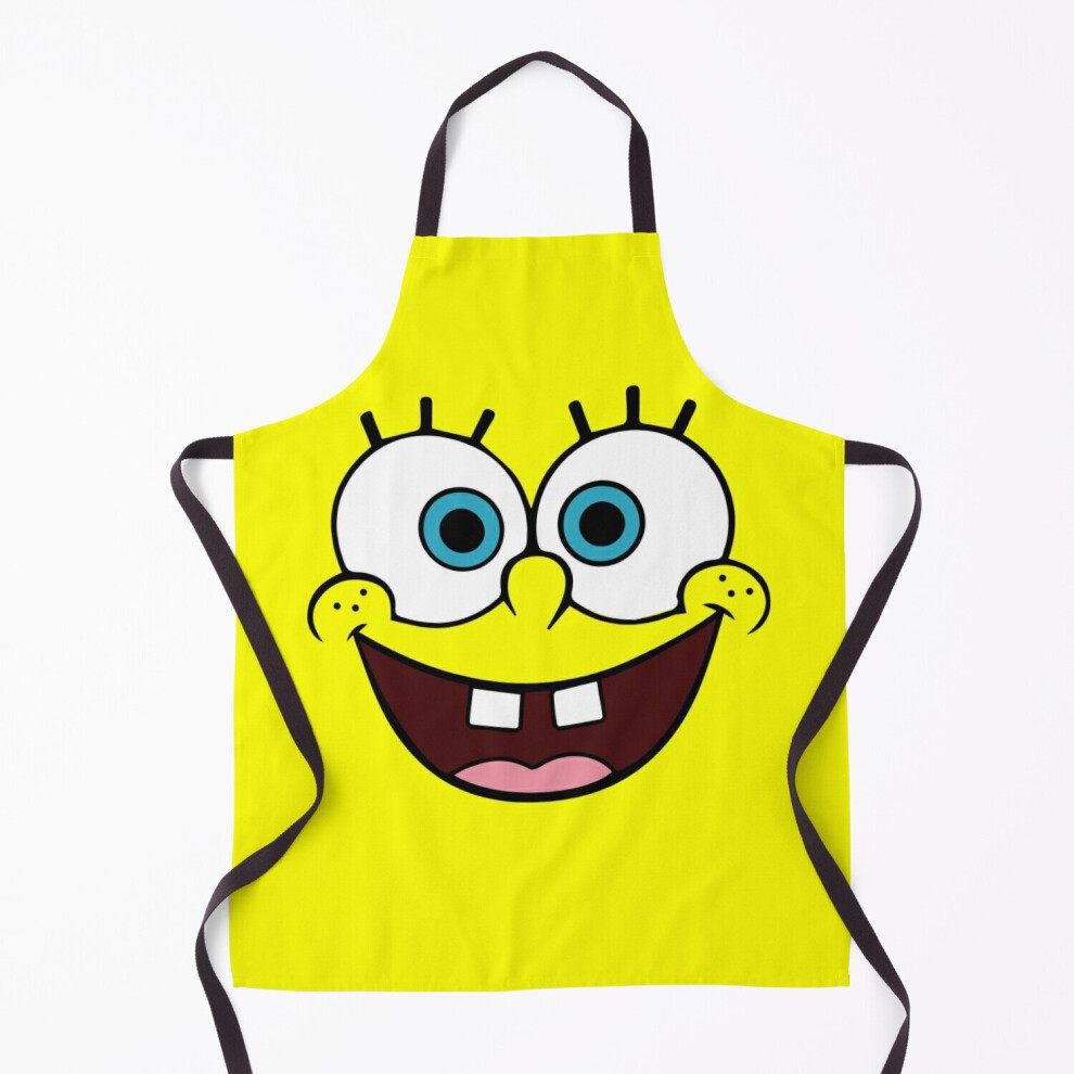 Spongebob Face Grill Aprons for Kitchen BBQ Chef